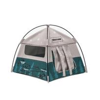 Accessories 1:12 Scale Camping Tent Model Oxford Cloth Decoration Simulated Outdoor Tent Ob11 Miniature Small Tent Photo Props gray