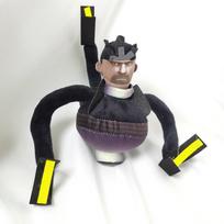 New Skibidi Toilet Plush Toys Skibidi Toilet Titans Tv Man Soft Toys Dolls Skibidi Toilet Titans Speakerman Clock Man Birthday black
