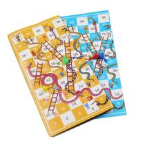 Educational Snake Ladder Toys Family Board Game  Educational Toys   Toy for Children Random blue
