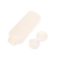 150G talko miltelių buteliukas Užpildomas kosmetinių miltelių dozatorius PE plastiko miltelių konteineris Tušti indelių buteliukai 150ml white