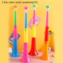24 Inch Vuvuzela Horn Plastic Blow Horn New Collapsible Stadium Horn  for Sporting Events