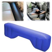Car Travel Inflatable Mattress Air Bed Back Seat Accessories Rear Clearance Pad Gap Padding Long Distance Auto Camping Artifact mėlyna