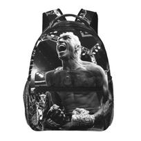 Charles Oliveira Do Bronx Kuprinės Berniukams Mergaitėms Mokyklinės Kuprinės Vaikams Mokyklines Kuprines Animacinis Nešiojamojo Kompiuterio Ruksakas Pečių Krepšys Didelės Talpos One Size gray