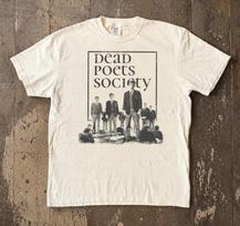 Dead Poets Society Vintage Film Shirt, Robin Williams Retro Drama Tee S gray