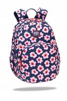 Mergaičių mokyklinė kuprinė CoolPack su gėlėmis