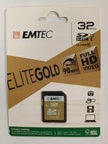 SDHC atminties kortelė EMTEC 32GB Class 10 Gold