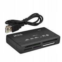Atminties kortelių skaitytuvas 6in1 SD microSD SDHC OTG Plug&Play