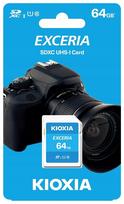 Atminties kortelė KIOXIA 64GB SD Exceria UHS I U1 SDXC 100MB/s