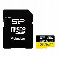 microSDXC atminties kortelė Silicon Power Inspire 256GB V30 UHS-I U3 A2