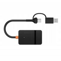 USB atminties kortelių skaitytuvas USB-C SD/TF/CF/MS, 5Gb/s duomenų perdavimas
