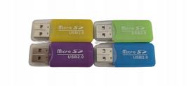 microSD USB 2.0 atminties kortelių skaitytuvas kompiuteriui