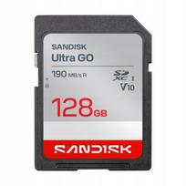 Atminties kortelė SD / SDXC SanDisk 128GB Ultra GO 190MB/s