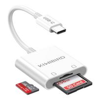 SD kortelių skaitytuvas microSD USB Type-C OTG, SDHC, SDXC, UHS I
