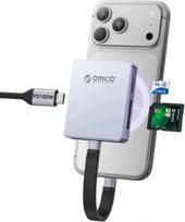 Kortelių skaitytuvas M.2 SSD magnetinis iPhone 15/16/17 Pro 5in1 USB 3.2