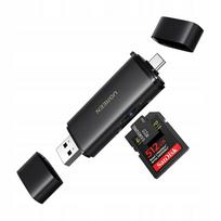 Atminties kortelių skaitytuvas SD MicroSD USB-C USB-A UHS-II 312MB/s
