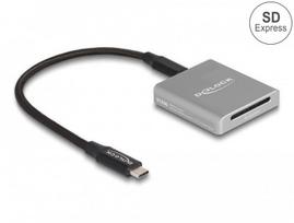 USB Type-C kortelių skaitytuvas SD Express (SD 7.1) Delock 91006
