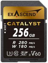 SD atminties kortelė ExAscend Catalyst 256GB UHS-II V60 fotografijai ir vaizdo įrašams