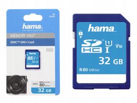 Atminties kortelė SDHC Hama 32GB klasė 10