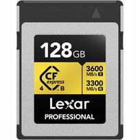 Atminties kortelė Lexar CFexpress 4.0 GOLD 128GB Type B (R3600/W3300)