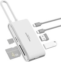 Kortelių skaitytuvas SD USB 3.2 Type C SD4.0 UHS-II drone kamera