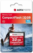 Kompaktinė atminties kortelė AgfaPhoto CF 32GB 300x 45MB/s MLC fotoaparatui