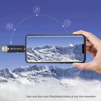 Kortelių skaitytuvas SD USB 3.0 3in1 USB-C OTG dual card adapter