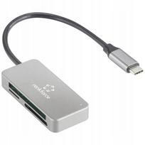Išorinis atminties kortelių skaitytuvas Renkforce RF-PCR-210 RF-5151020 USB-C 5Gbps