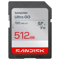 Atminties kortelė SANDISK ULTRA GO SDXC 512GB 190MB/s UHS-I Class 10
