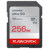 Atminties kortelė SANDISK ULTRA GO SDXC 256GB 190MB/s UHS-I Class 10