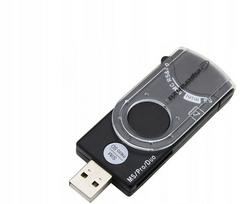 SD ir microSD kortelių skaitytuvas EsperanzA