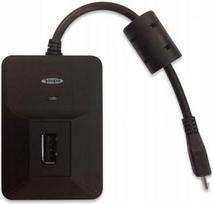 USB hubas su kortelių skaitytuvu Ednet, microUSB 2.0 su OTG funkcija (31516)