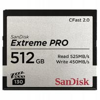 Atminties kortelė SanDisk CFast 2.0 512GB Extreme PRO VPG 130 525/450MB/s