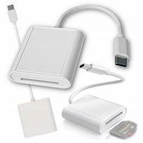 USB-C į SD kortelių skaitytuvą