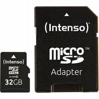 microSDHC atminties kortelė Intenso 32GB Class 10