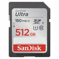 Atminties kortelė SD Sandisk 512GB SDXC Ultra 150MB/s C10 UHS-I, 2 vnt.