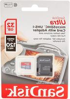 32GB MicroSDHC atminties kortelė su SD A1 120MBps Class 10 UHS