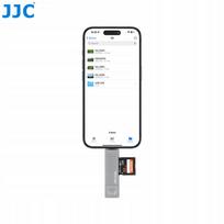 Kortelių skaitytuvas JJC USB 3.0 SD TF pilkas