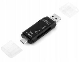 Atminties kortelių skaitytuvas MicroSD, SD, MicroUSB, USB, USB-C