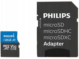 Atminties kortelė PHILIPS SDXC 128GB su adapteriu