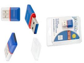 Mini microSD kortelių skaitytuvas ESPERANZA SDHC USB2.0