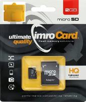 Atminties kortelė 2GB micro SD su adapteriu