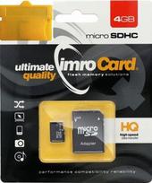 Atminties kortelė xD 4GB su micro SD adapteriu