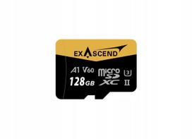 Micro SD atminties kortelė Exascend Catalyst UHS-II V60 128GB