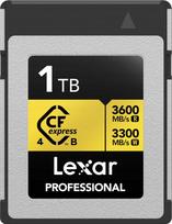 Atminties kortelė Lexar CFexpress 4.0 GOLD 1TB Type B (R3600/W3300)