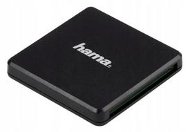 Kortelių skaitytuvas HAMA USB 3.0 SD/microSD/CF juodas
