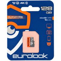 Micro SD atminties kortelė EUROLOOK 128GB Class 10 telefonams ir kameroms