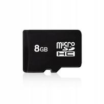 8GB Micro SD atminties kortelė su adapteriu