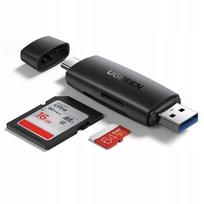 Kortelių skaitytuvas UGREEN CM304 USB-A į USB-C, SD / microSD