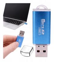 USB 2.0 Micro SD atminties kortelių skaitytuvas, įvairių spalvų