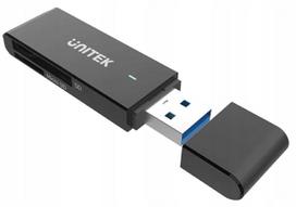 SD kortelių ir microSD skaitytuvas UNITEK USB-A, Y-9327A, 2 vnt.